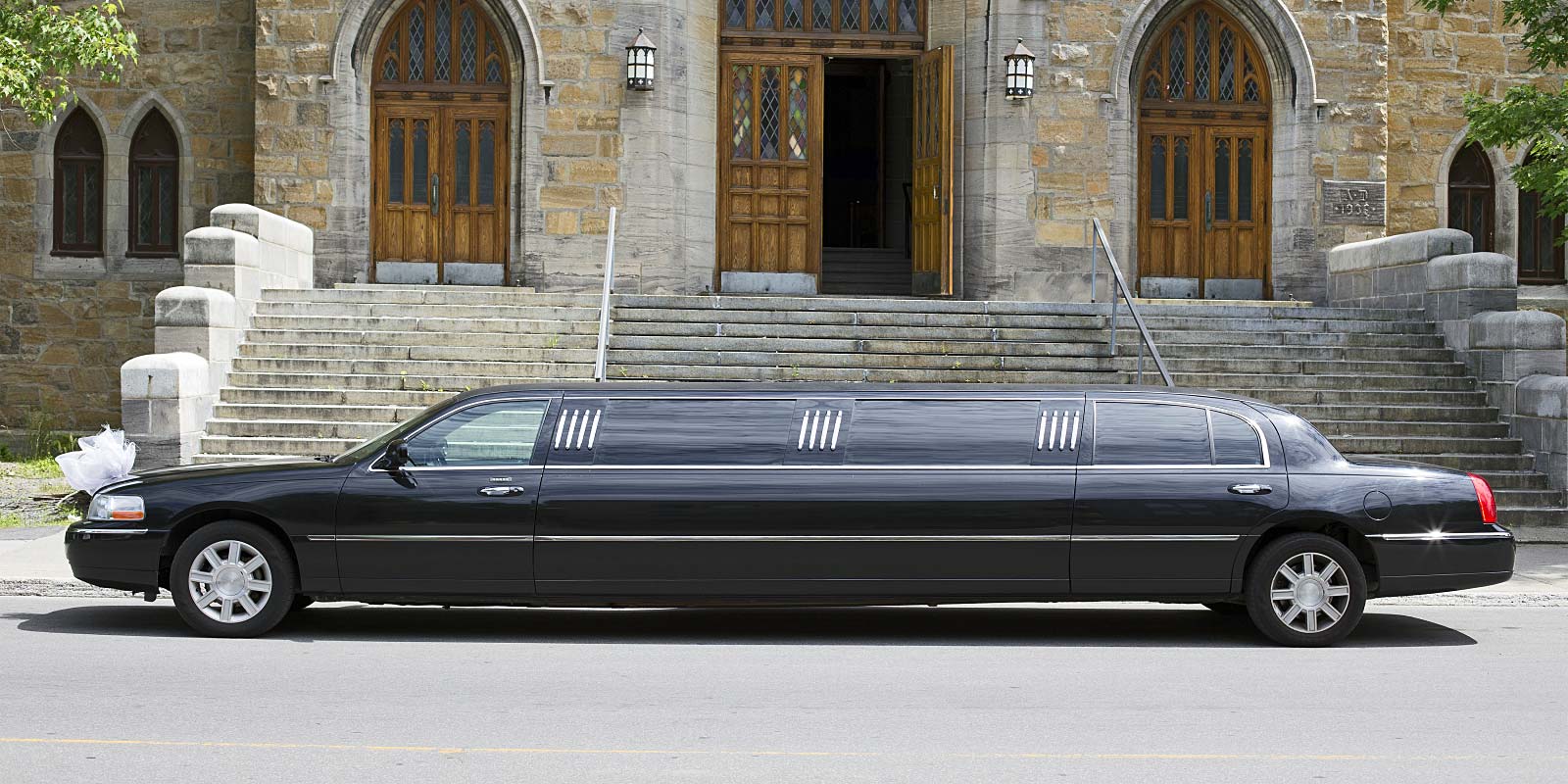 a limousine that is covered by limo insurance