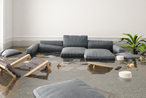 flooded apartment not covered by renters insurance
