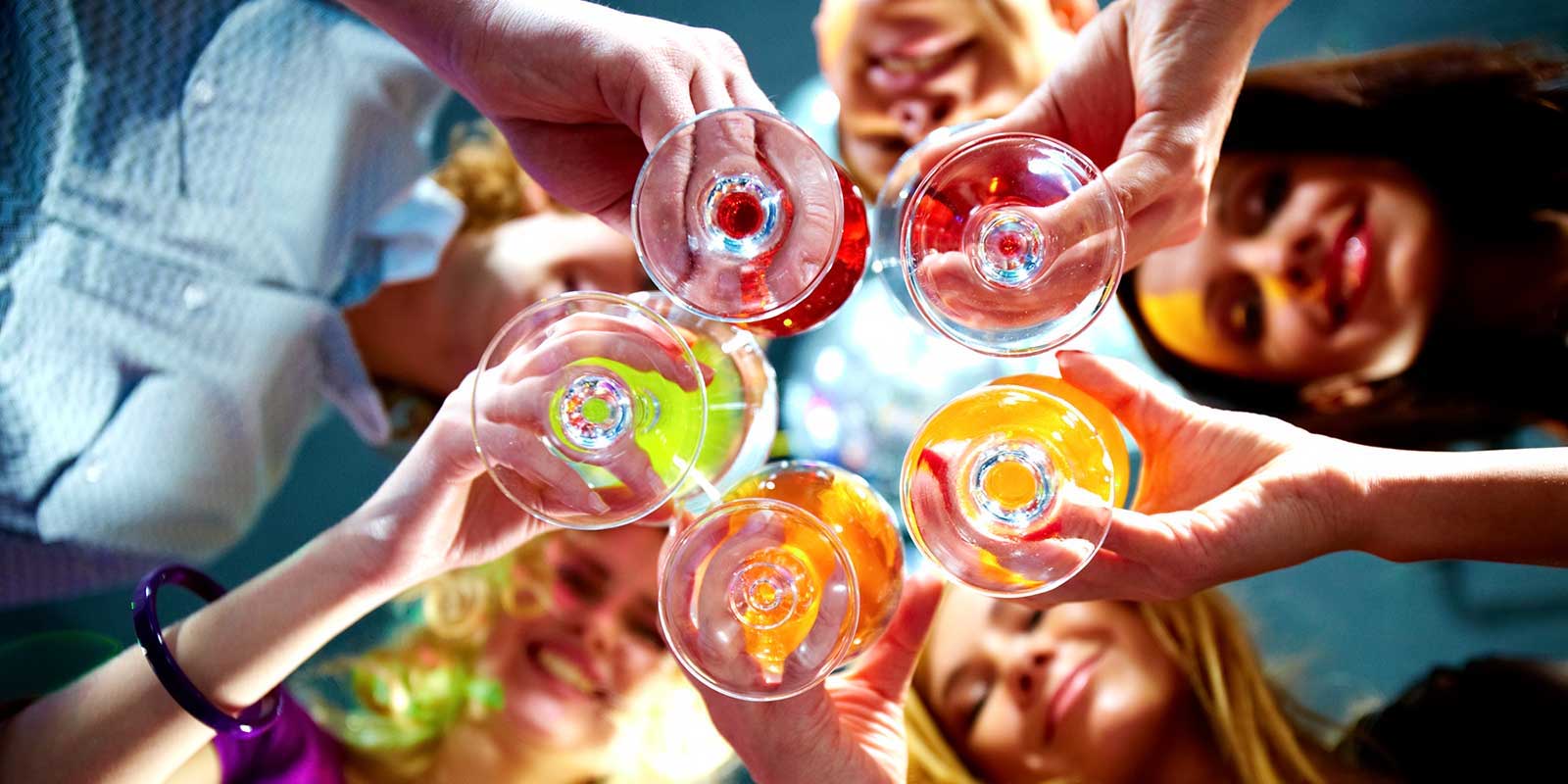 friends at a party protected by special event insurance