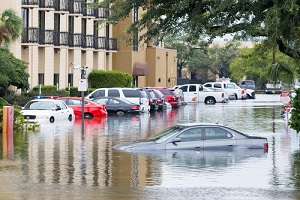 Cars Submerged in the Flood should have commercial flood insurance