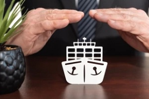 hands protecting ship