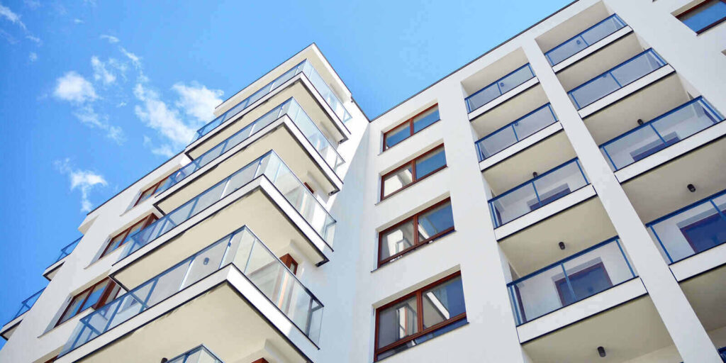 new apartment building