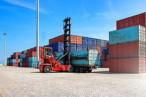 cargo being loaded onto a ship that is covered by commercial marine insurance
