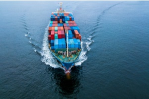 container ship business freight import export logistic and transportation by container ship