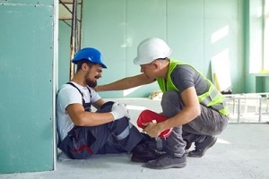 builder got injured while working in new built house