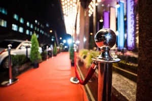 special event welcome area