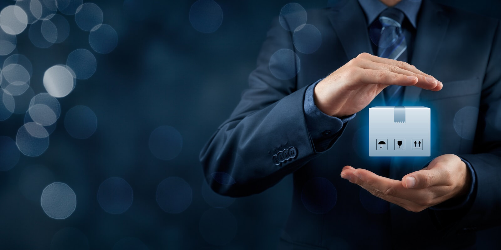 protecting business concept