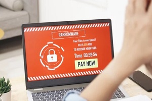 ransomware attack on laptop