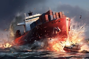 cargo vessel disaster at sea