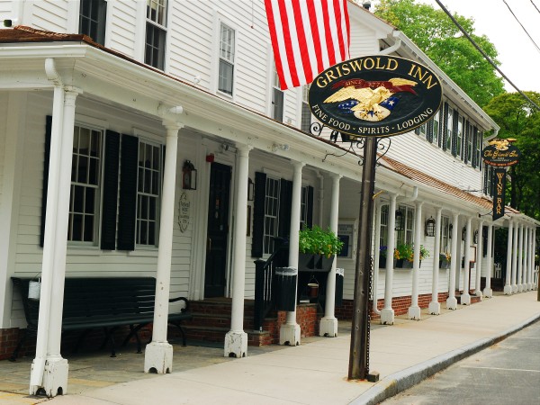 The historic Griswold Inn sits in downtown Essex, Connecticut