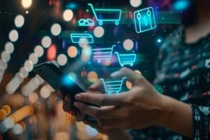 retail store cybersecurity concept