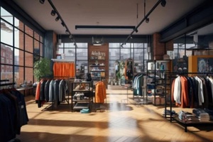 clothing retail store