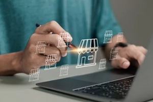 franchise marketing concept and successful partnership