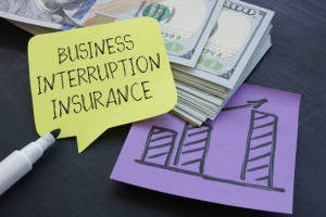 Business Interruption Insurance Written on A Note Over Dollars