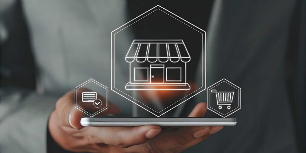 Holographic Representation of Online Retail Store