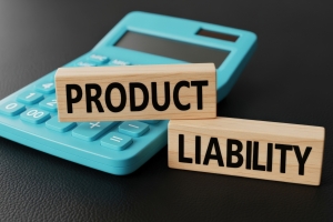 Wooden Blocks Representing Product Liability Coverage