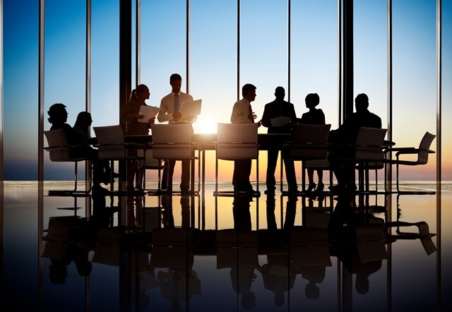 Business people in a meeting 
