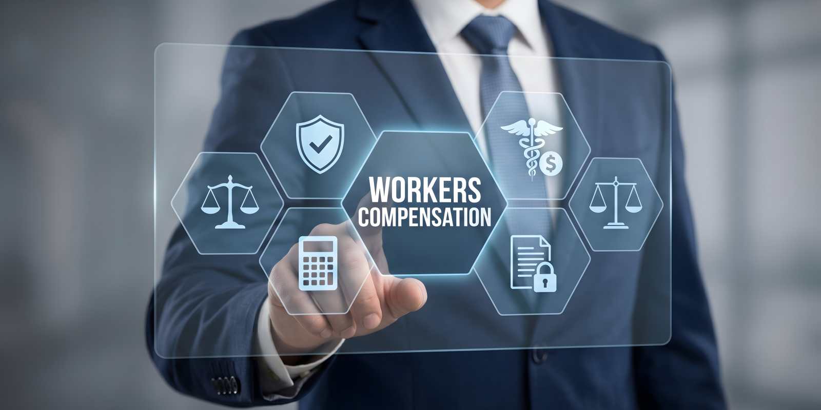 Fleet Owner Interacting with Workers Compensation Digital Interface