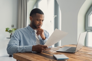 Businessman Worried about Misclassification in Workers Compensation Insurance