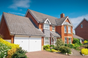 Modern Houses with Brown Roof